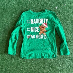 Kids long sleeve Christmas shirt!
